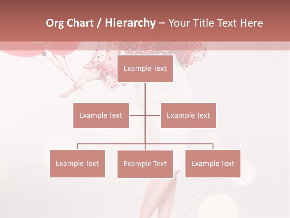 Blouse Fashion White PowerPoint Template