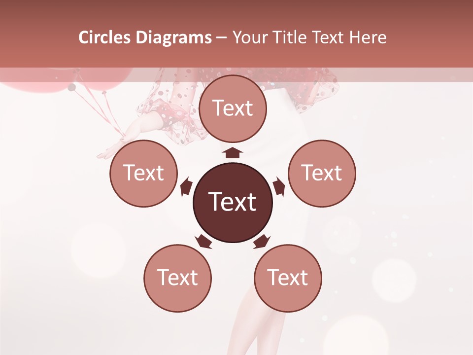 Blouse Fashion White PowerPoint Template