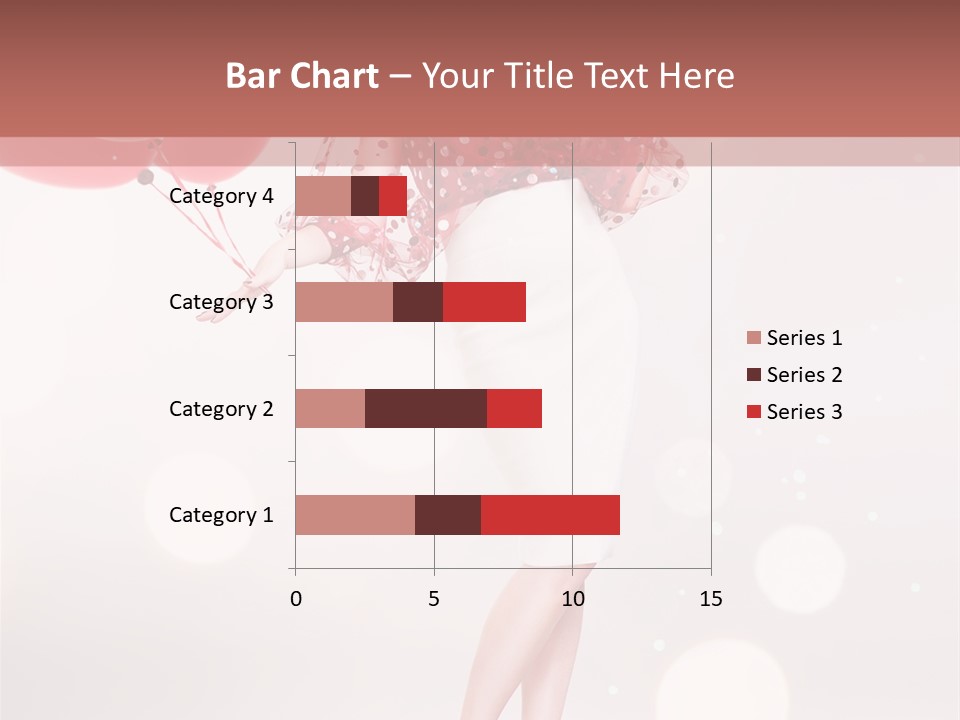 Blouse Fashion White PowerPoint Template