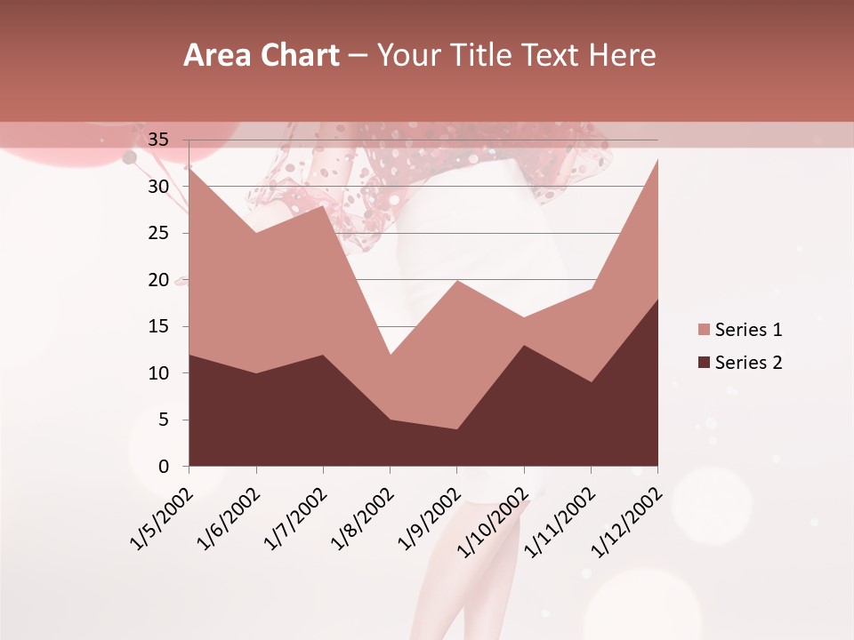 Blouse Fashion White PowerPoint Template