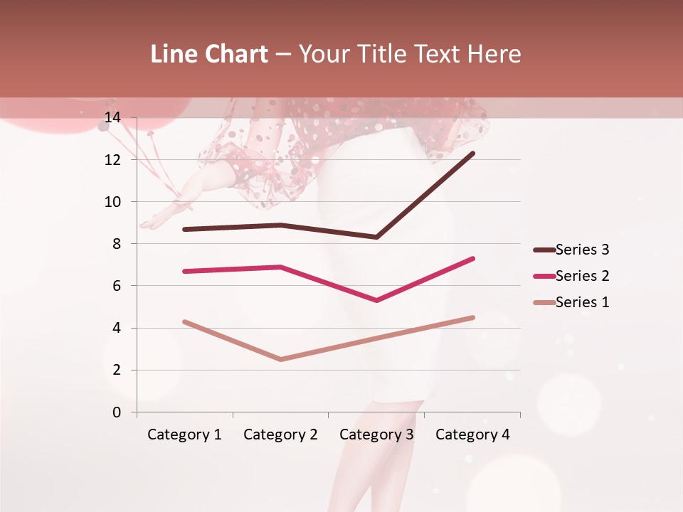 Blouse Fashion White PowerPoint Template