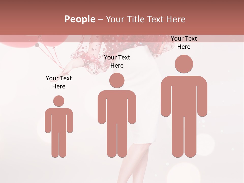 Blouse Fashion White PowerPoint Template