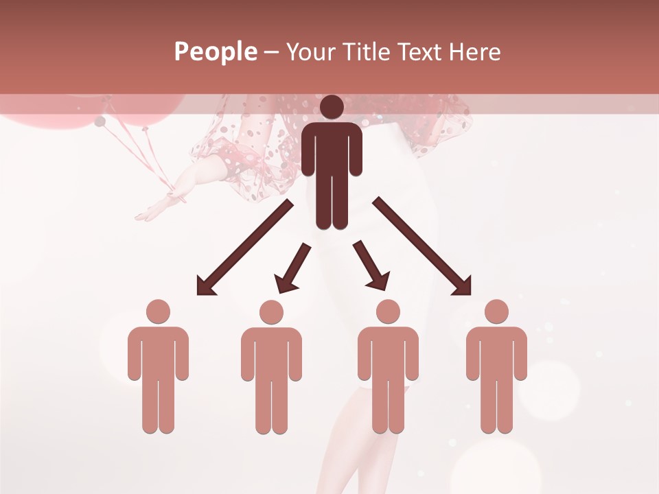 Blouse Fashion White PowerPoint Template