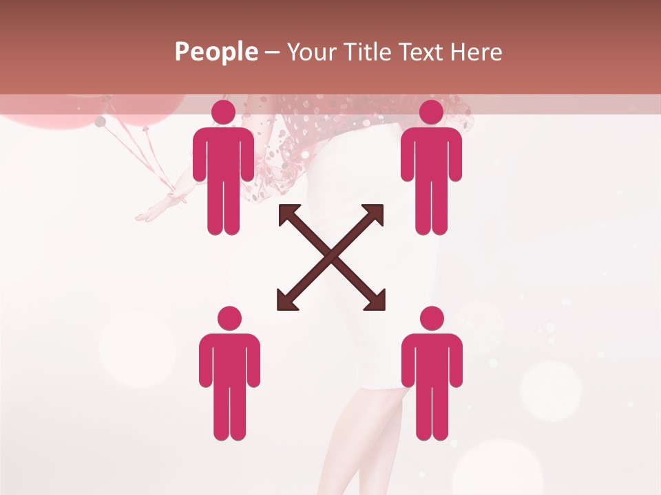 Blouse Fashion White PowerPoint Template