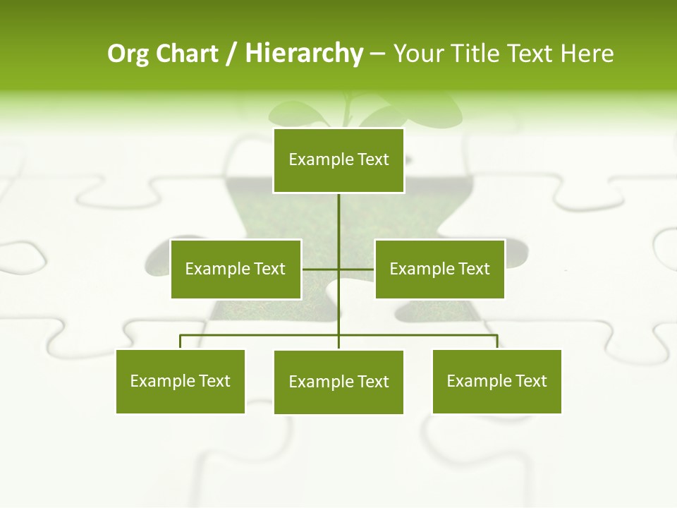 Seed Jigsaw Hope PowerPoint Template