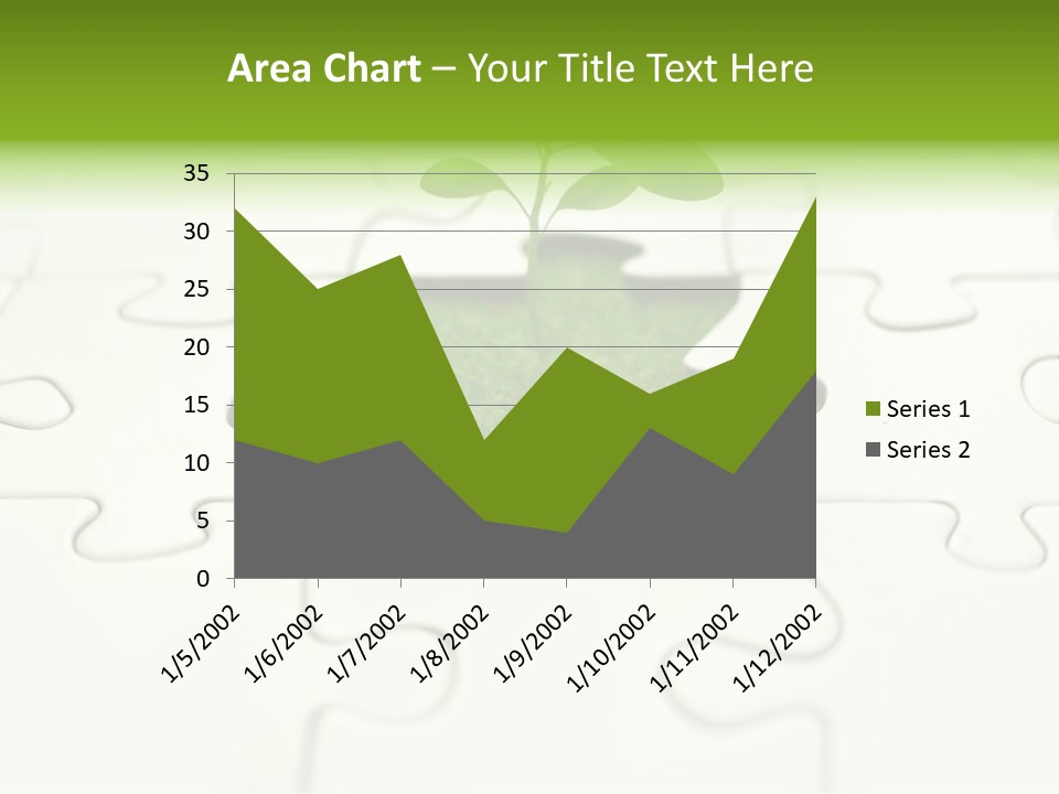 Seed Jigsaw Hope PowerPoint Template