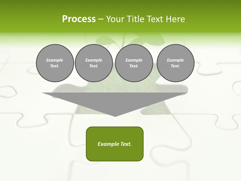 Seed Jigsaw Hope PowerPoint Template