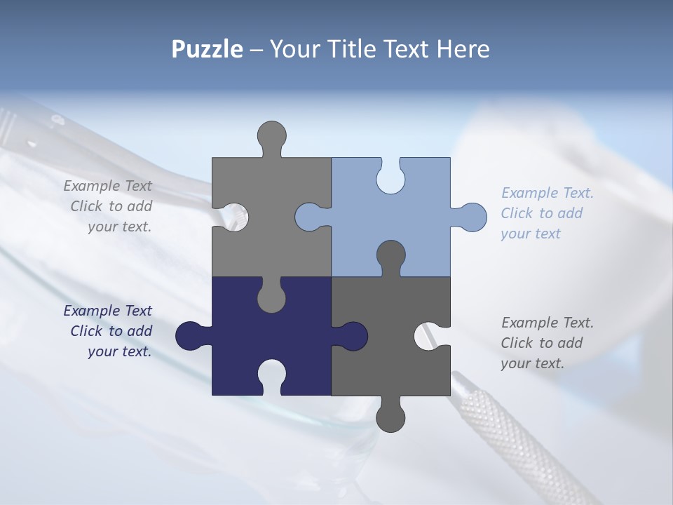 Jaw Surgeon Equipment PowerPoint Template