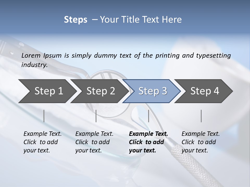 Jaw Surgeon Equipment PowerPoint Template