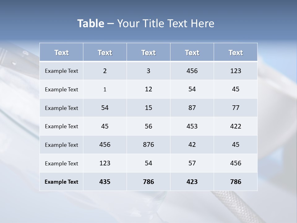 Jaw Surgeon Equipment PowerPoint Template