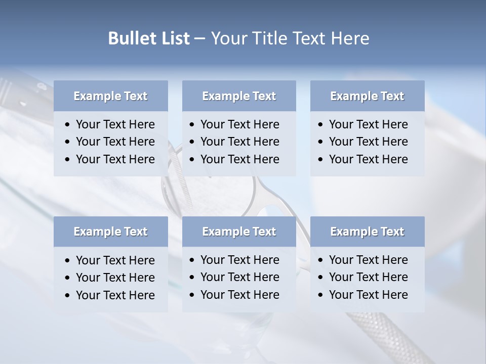 Jaw Surgeon Equipment PowerPoint Template