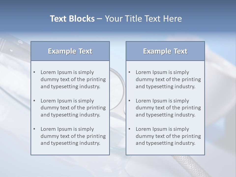 Jaw Surgeon Equipment PowerPoint Template