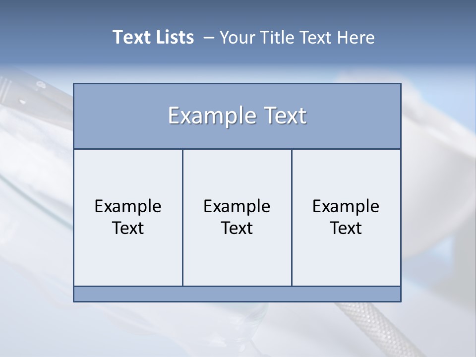 Jaw Surgeon Equipment PowerPoint Template