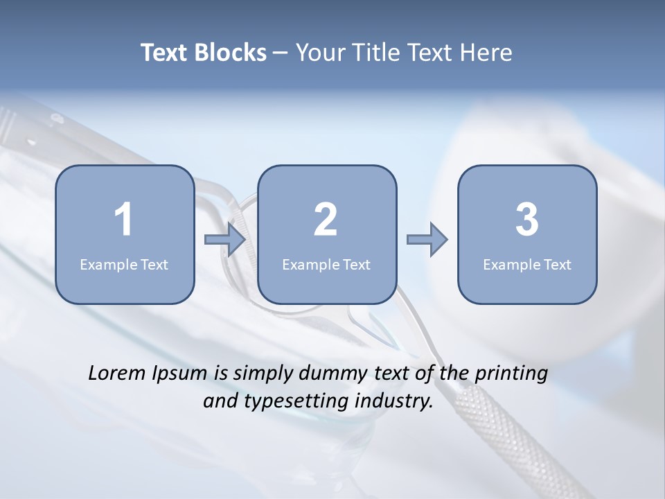 Jaw Surgeon Equipment PowerPoint Template