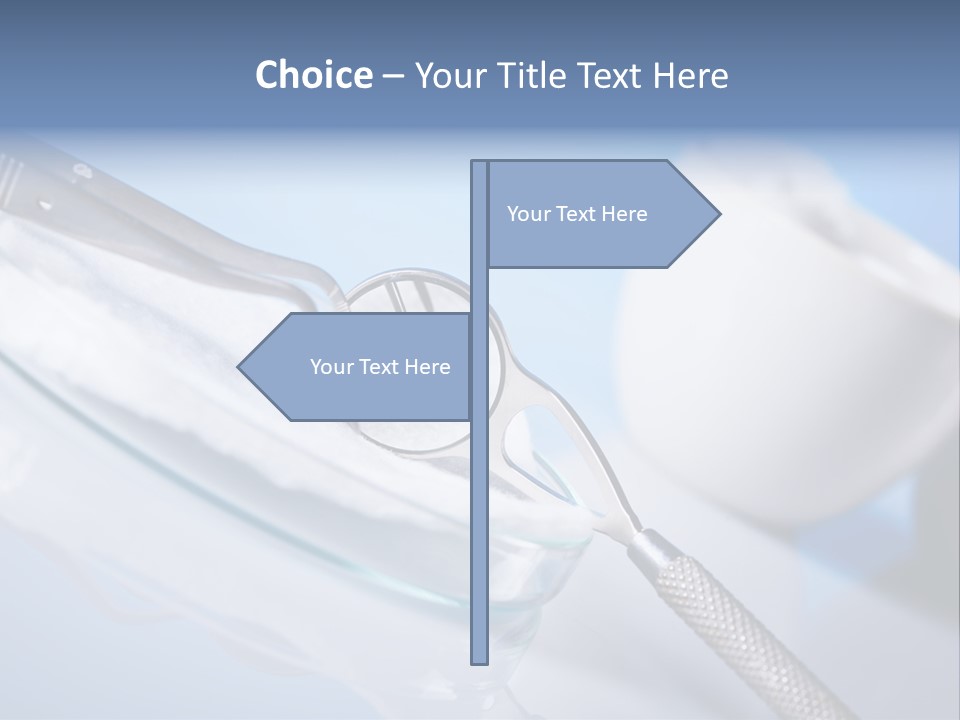 Jaw Surgeon Equipment PowerPoint Template