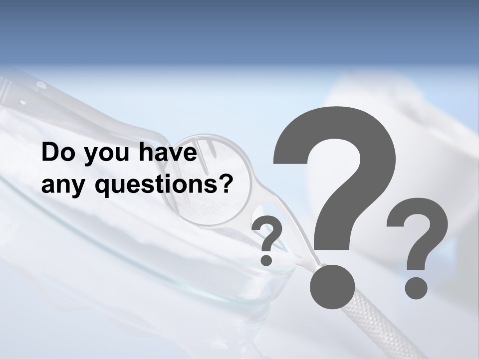 Jaw Surgeon Equipment PowerPoint Template