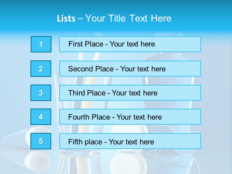 Profession Healthy Instrument PowerPoint Template