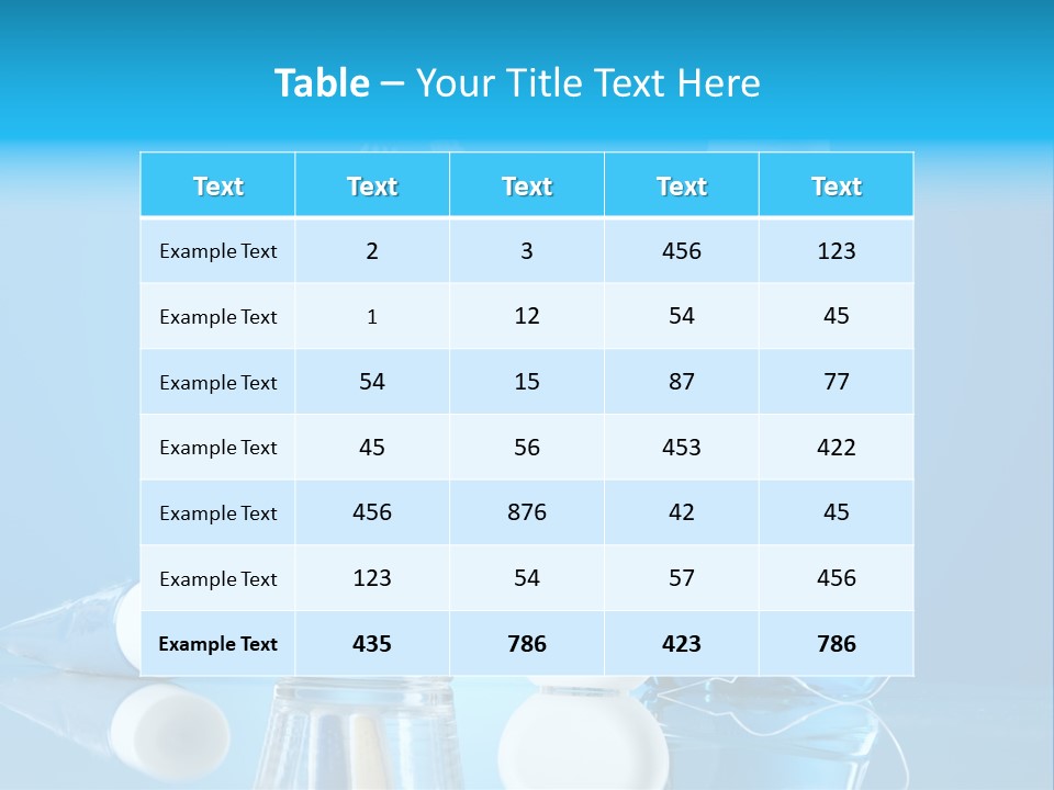 Profession Healthy Instrument PowerPoint Template