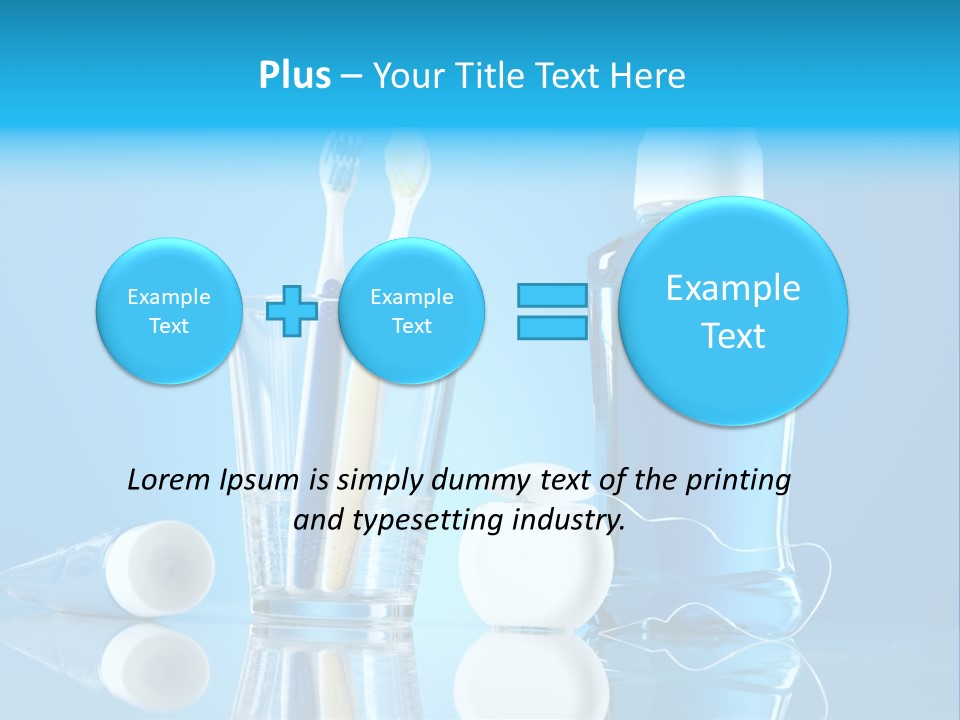 Profession Healthy Instrument PowerPoint Template