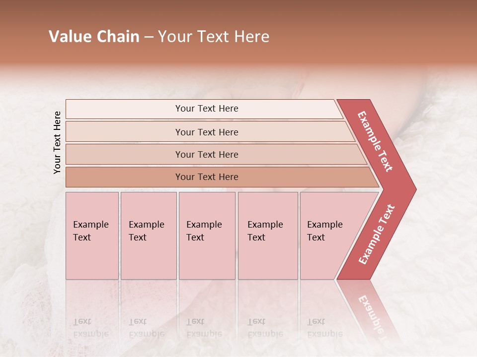 Cute Girl Awake PowerPoint Template