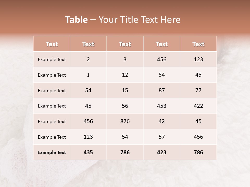 Cute Girl Awake PowerPoint Template