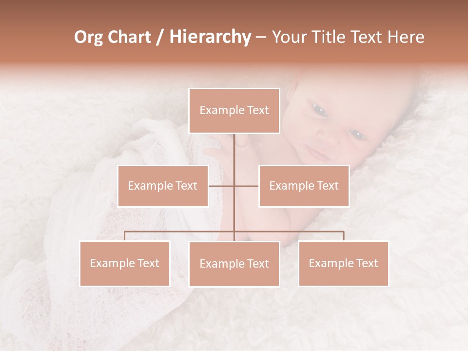 Cute Girl Awake PowerPoint Template