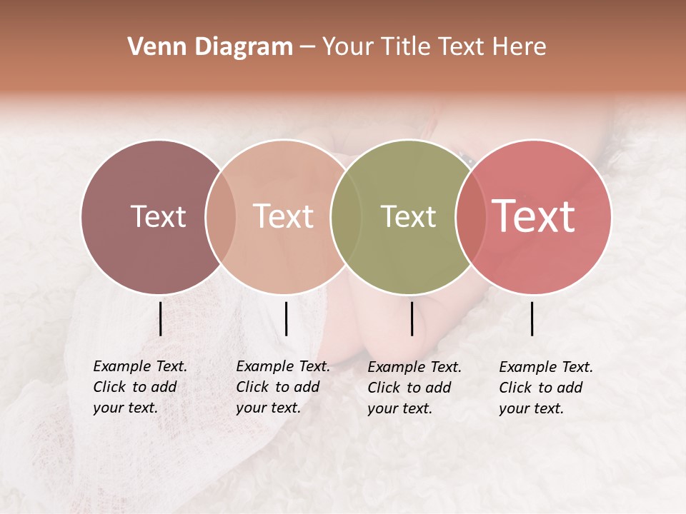 Cute Girl Awake PowerPoint Template