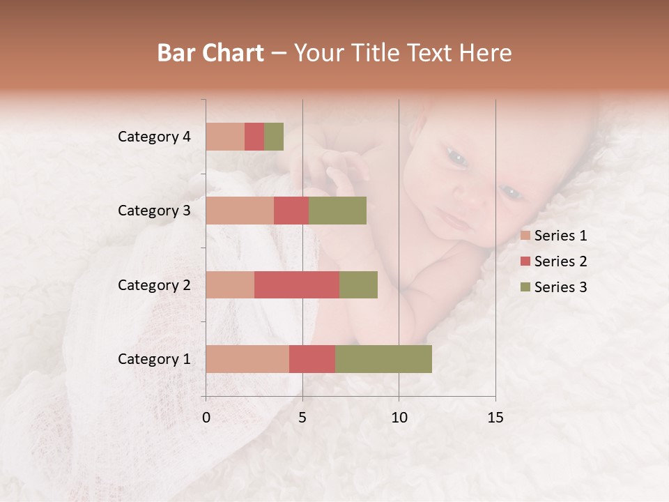 Cute Girl Awake PowerPoint Template