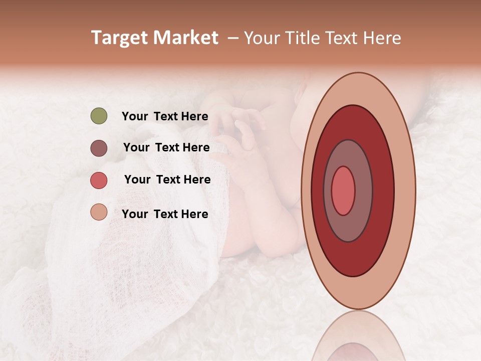 Cute Girl Awake PowerPoint Template