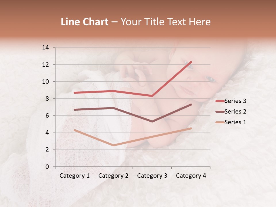 Cute Girl Awake PowerPoint Template