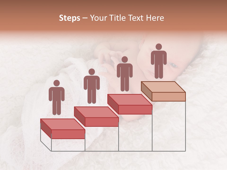 Cute Girl Awake PowerPoint Template