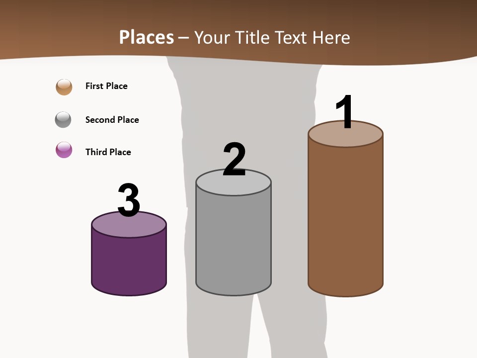Confident Suit Executive PowerPoint Template