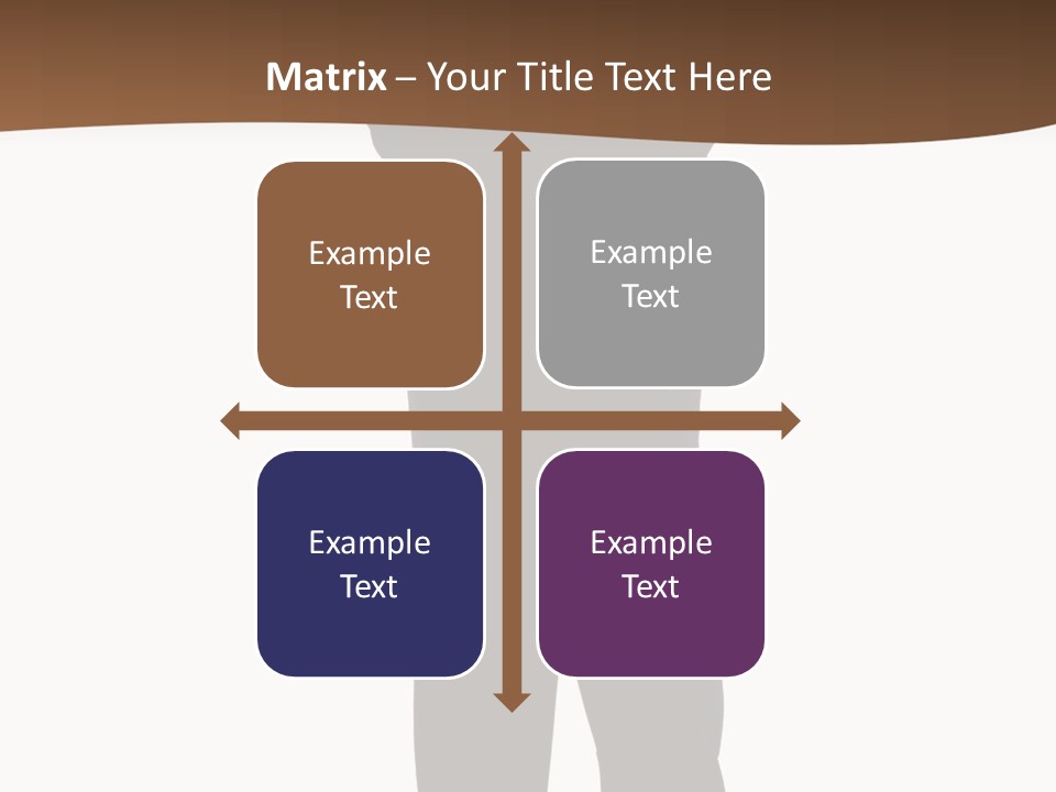 Confident Suit Executive PowerPoint Template