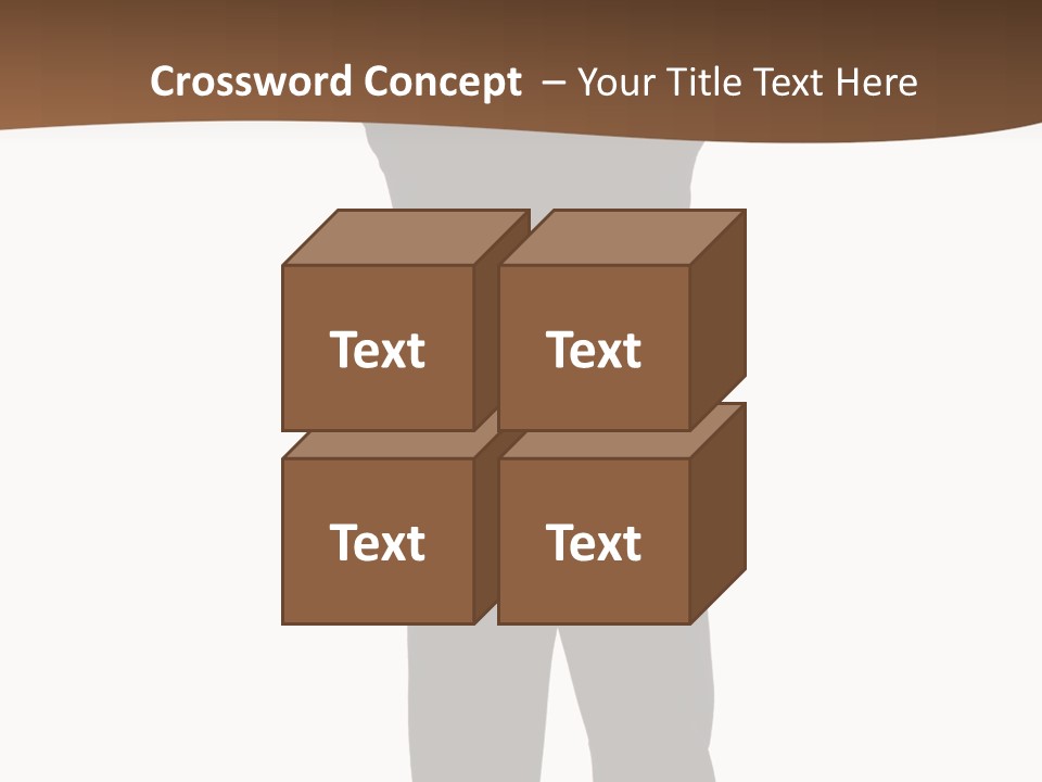 Confident Suit Executive PowerPoint Template