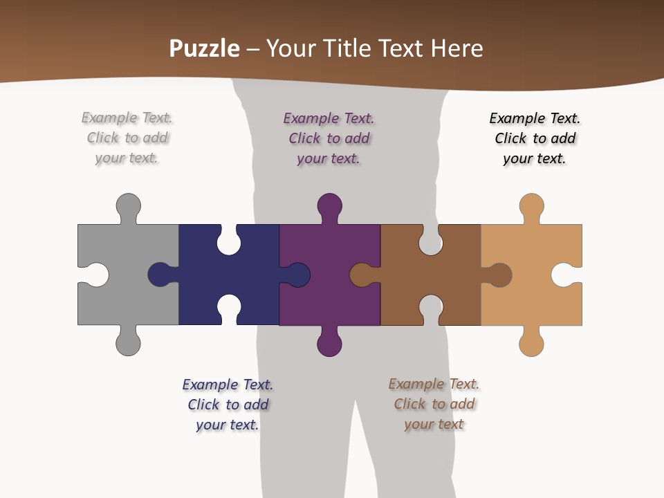 Confident Suit Executive PowerPoint Template