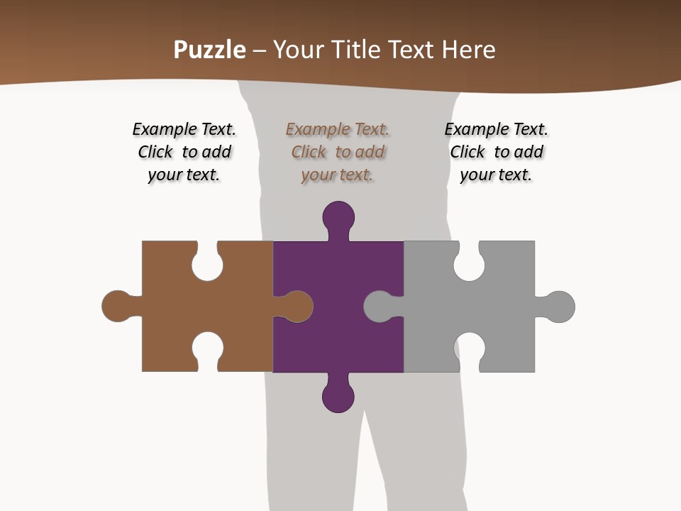 Confident Suit Executive PowerPoint Template