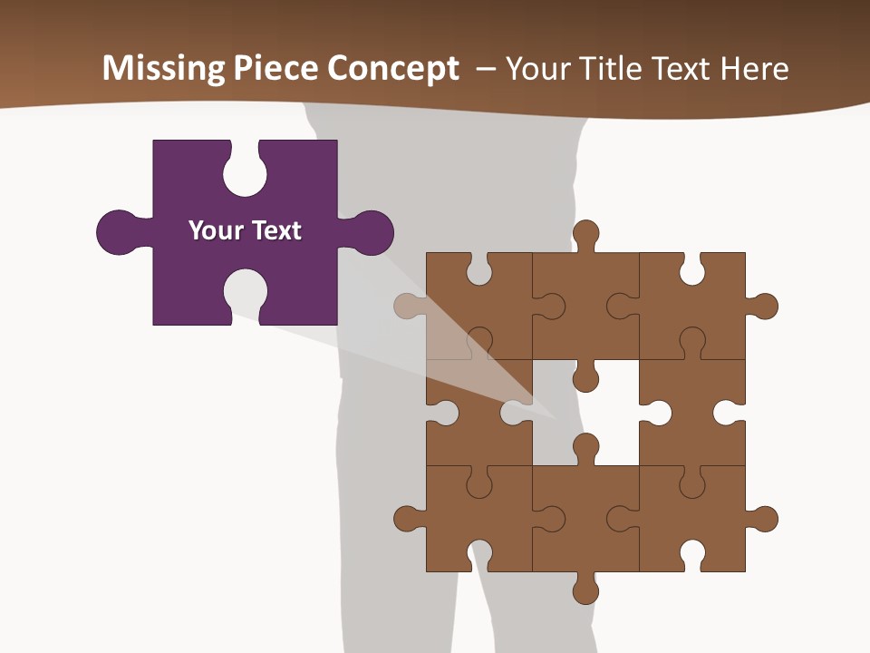 Confident Suit Executive PowerPoint Template