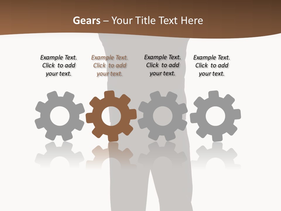 Confident Suit Executive PowerPoint Template