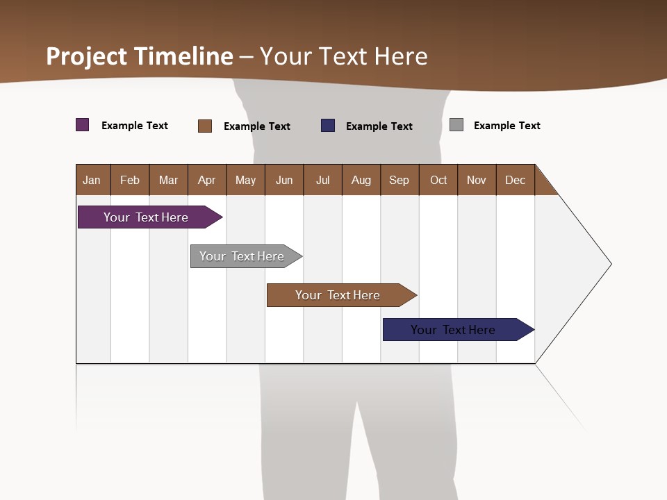 Confident Suit Executive PowerPoint Template