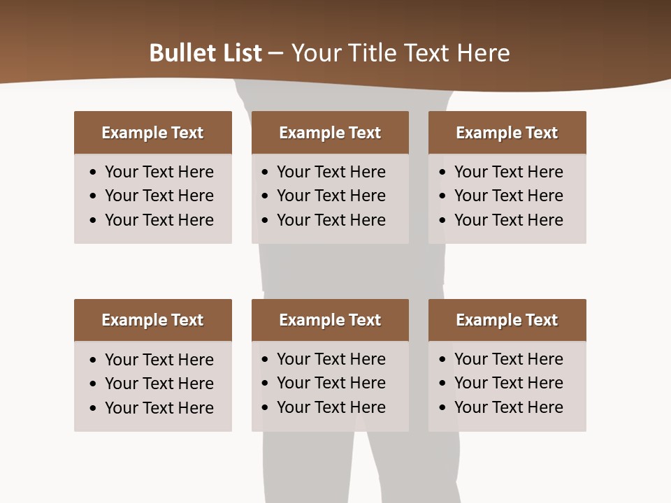 Confident Suit Executive PowerPoint Template