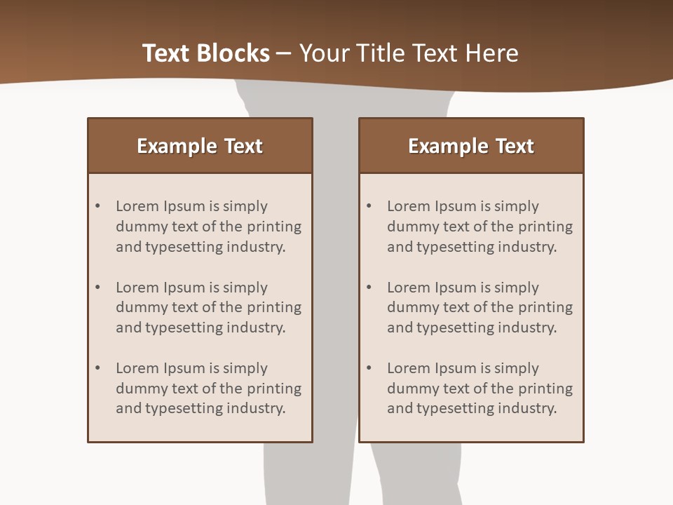 Confident Suit Executive PowerPoint Template