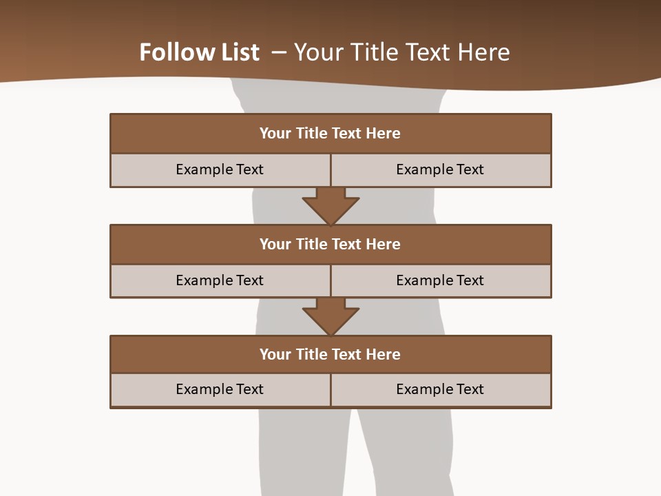 Confident Suit Executive PowerPoint Template
