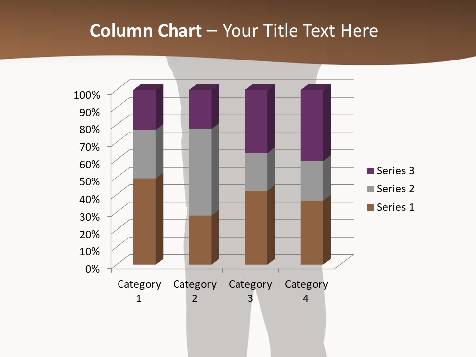 Confident Suit Executive PowerPoint Template