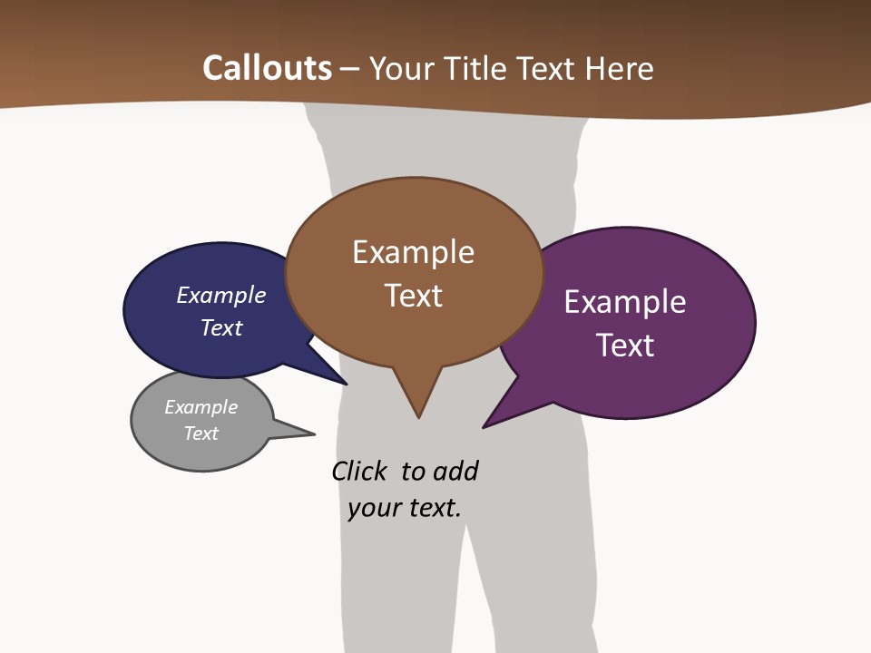 Confident Suit Executive PowerPoint Template