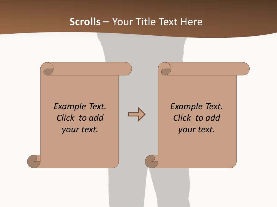 Confident Suit Executive PowerPoint Template