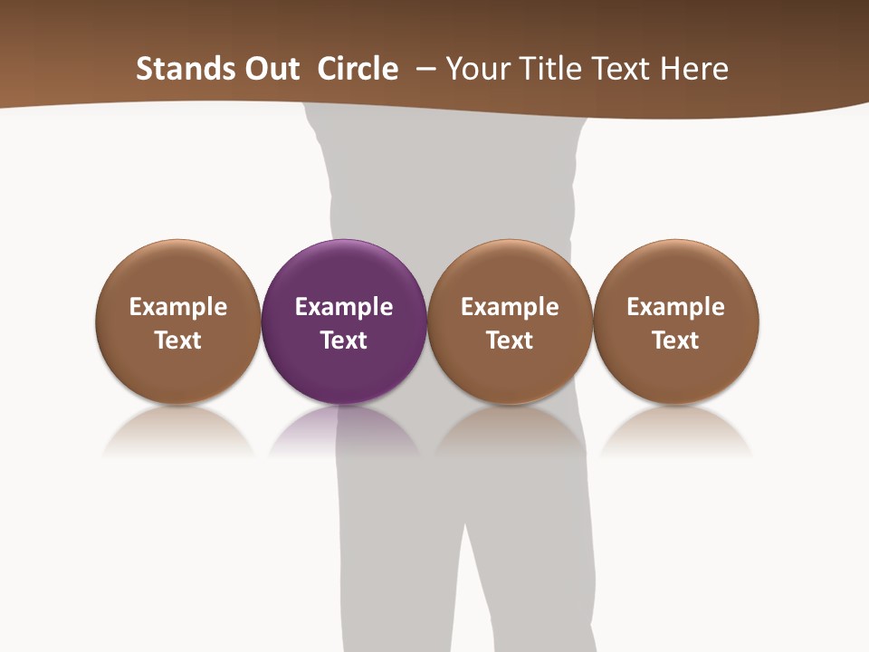 Confident Suit Executive PowerPoint Template