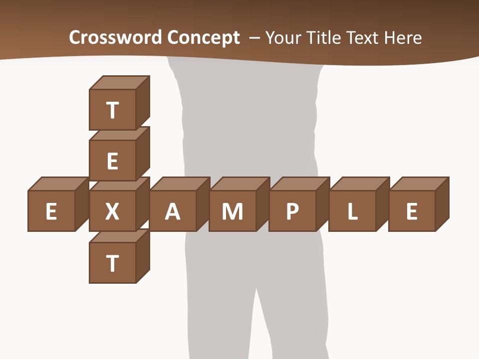 Confident Suit Executive PowerPoint Template