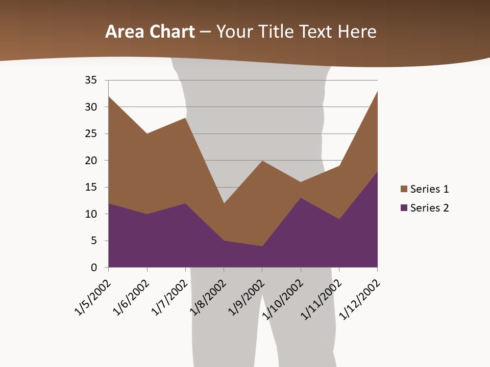 Confident Suit Executive PowerPoint Template
