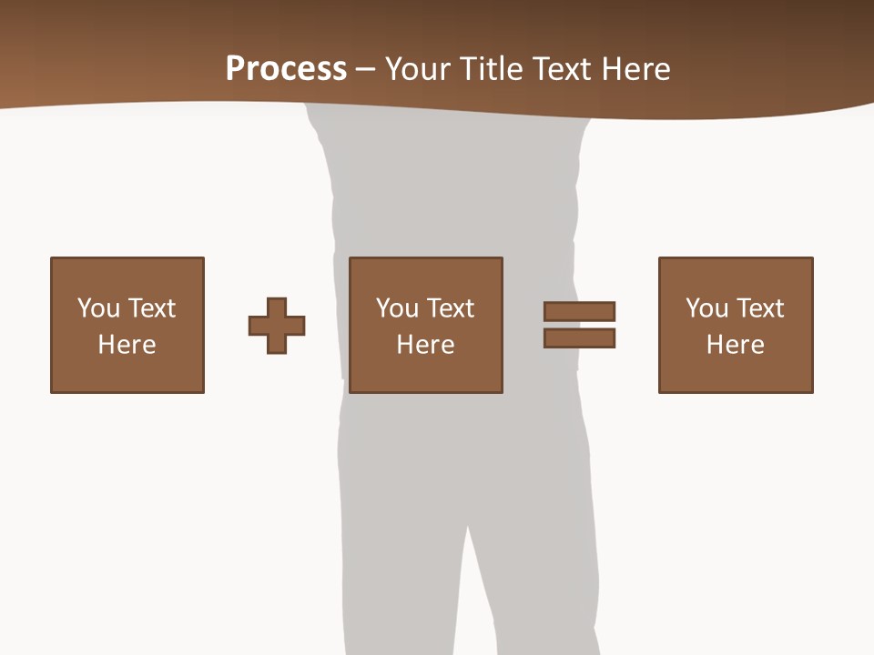 Confident Suit Executive PowerPoint Template