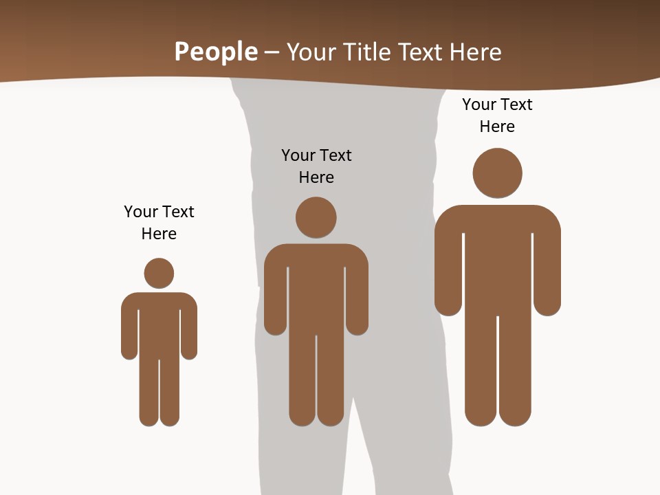 Confident Suit Executive PowerPoint Template